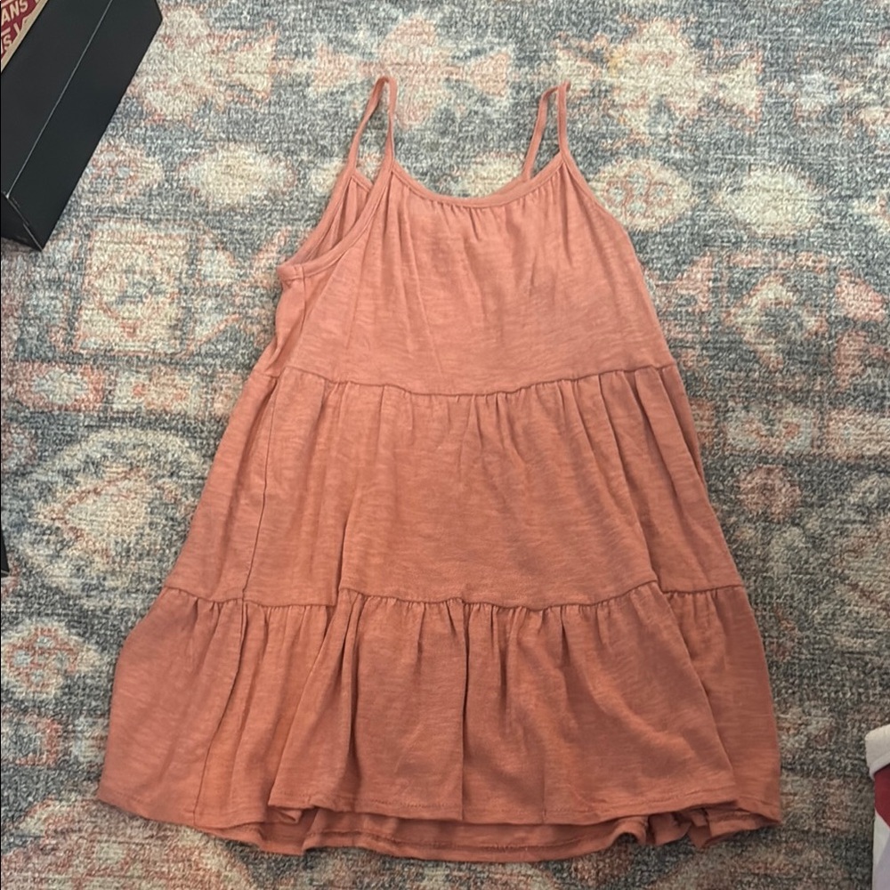 H&M Rust Sleeveless Dress